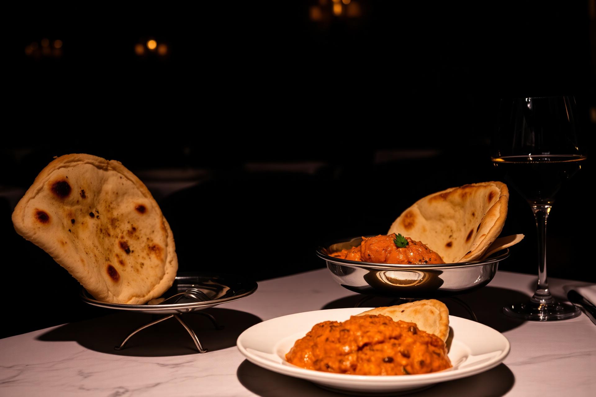 Signature plated dish at THE KITCHEN